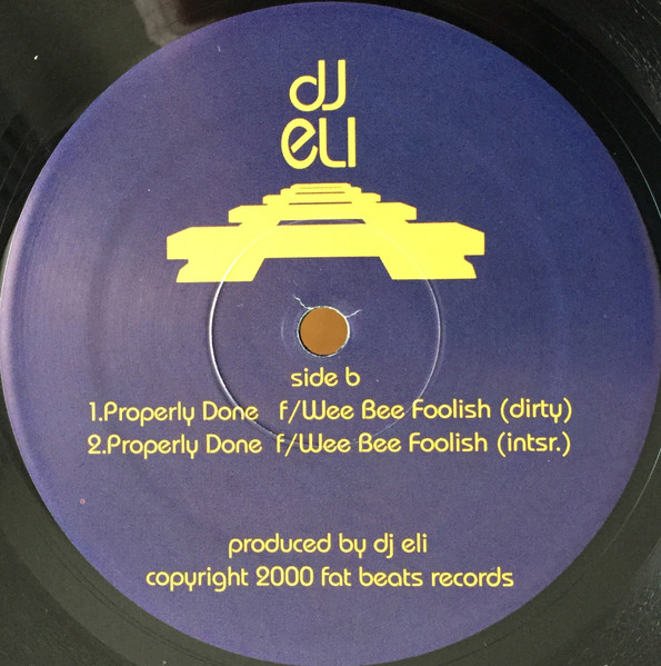 DJ Eli - Who's The Best? / Properly Done | Cloudkickers (ELi-001) - 4