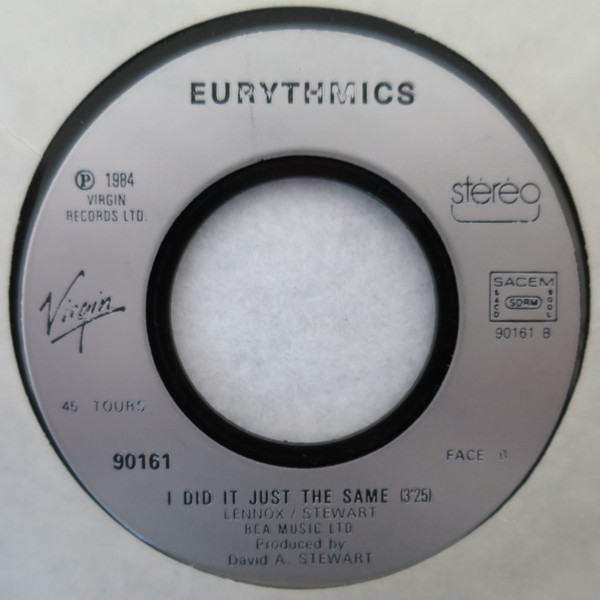 Eurythmics - Sexcrime (Nineteen Eighty-Four) | Virgin (90161) - 4