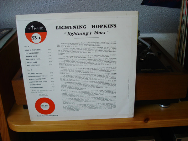 Lightnin' Hopkins - Lightning's Blues | Time Records (435003) - main Lightnin' Hopkins - Lightning's Blues | Time Records (435003) - main