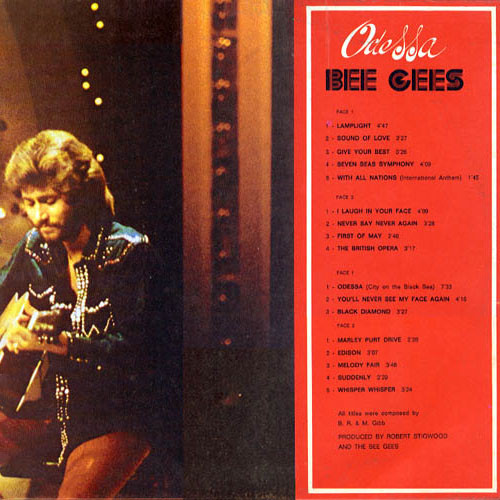 Bee Gees - Odessa | RSO (2671 106) - 4