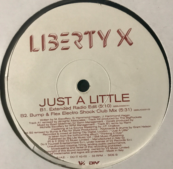 Liberty X - Just A Little | Do It Yourself Entertainment (DO IT 42-02) - main Liberty X - Just A Little | Do It Yourself Entertainment (DO IT 42-02) - main