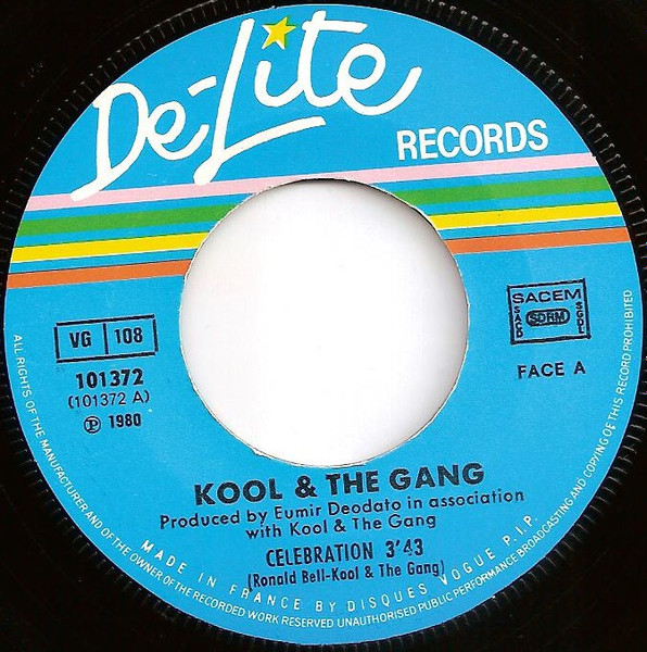 Kool & The Gang - Celebration | De-Lite Records (101372) - 3