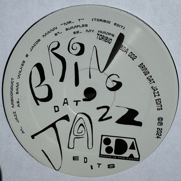 Toribio - Bring Dat Jazz | BDA (BDA002)