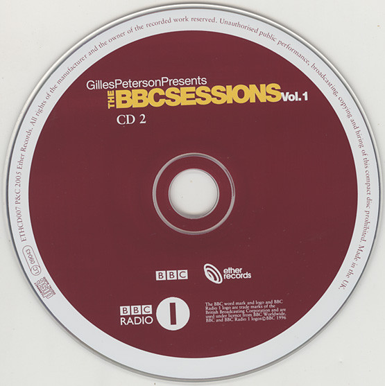 Gilles Peterson - The BBC Sessions Vol. 1 | Ether Records (ETHCD007) - 4 Gilles Peterson - The BBC Sessions Vol. 1 | Ether Records (ETHCD007) - 4