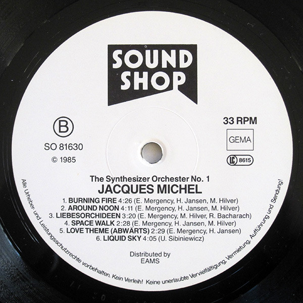 Jacques Michel - The Synthesizer Orchestra No. 1 | Cobra (CO-81630) - 4 Jacques Michel - The Synthesizer Orchestra No. 1 | Cobra (CO-81630) - 4