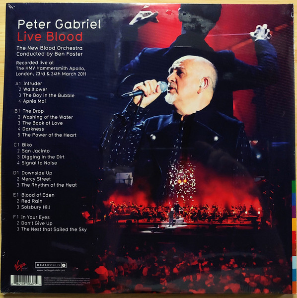 Peter Gabriel - Live Blood | Real World Records (PGLPRX17) - 2
