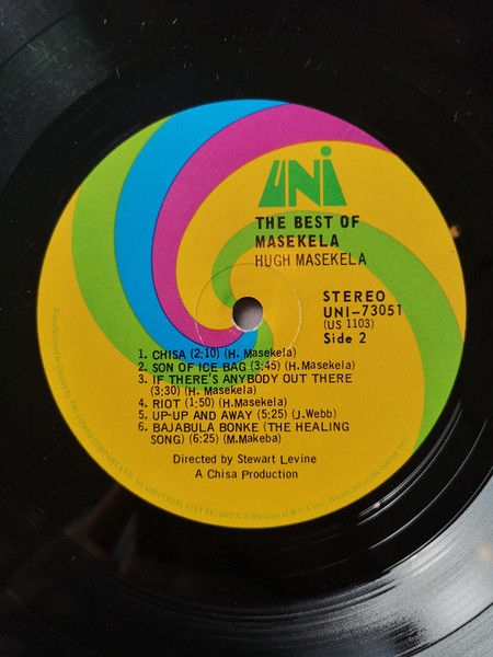 Hugh Masekela - The Best Of Masekela [Vinyl] | The Compo Company Ltd. (73051) - 4