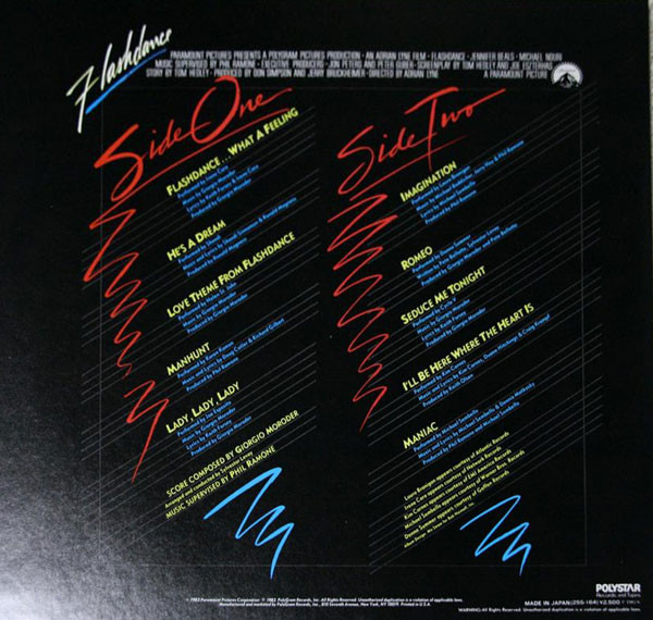 Various - Flashdance (Original Soundtrack From The Motion Picture) = フラッシュダンス | Casablanca (25S-164) - 2