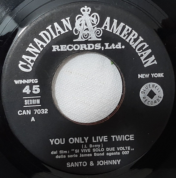 Santo & Johnny - Si Vive Solo Due Volte / Se È Vero Amore | Canadian American (CAN 7032) - 3 Santo & Johnny - Si Vive Solo Due Volte / Se È Vero Amore | Canadian American (CAN 7032) - 3