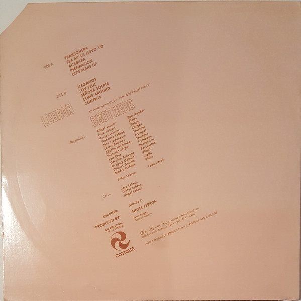 Lebron Brothers - Hot Stuff | Cotique (JMCS 1105) - 2