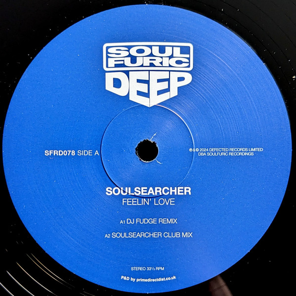 Soulsearcher / Urban Blues Project Presents Mother Of Pearl Featuring Pearl Mae - Feelin' Love / Your Heaven (I Can Feel It) | Soulfuric Deep (SFRD078) - main Soulsearcher / Urban Blues Project Presents Mother Of Pearl Featuring Pearl Mae - Feelin' Love / Your Heaven (I Can Feel It) | Soulfuric Deep (SFRD078) - main