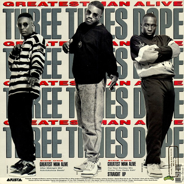 Three Times Dope - Greatest Man Alive | Arista (AD1-9749) - 2