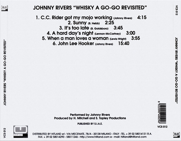 Johnny Rivers - Whisky A Go-go Revisited | Vintage Classic Series (VCS 012) - 4 Johnny Rivers - Whisky A Go-go Revisited | Vintage Classic Series (VCS 012) - 4