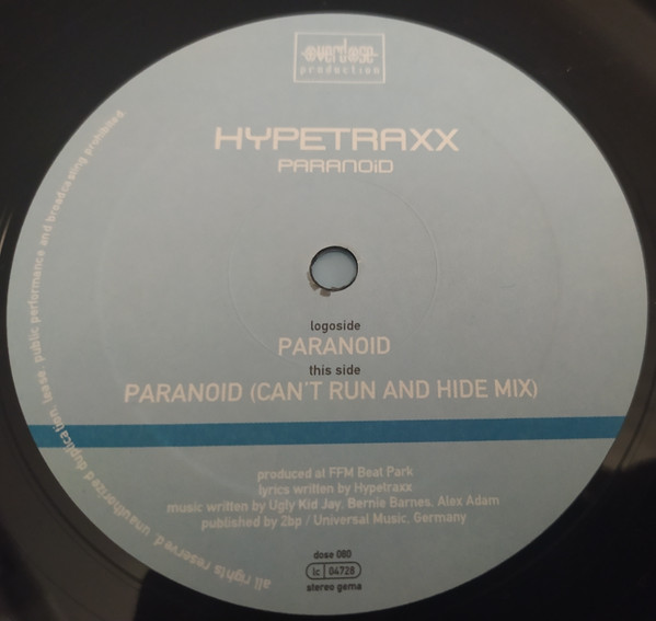 Hypetraxx - Paranoid | Overdose (DOSE 080) - 4