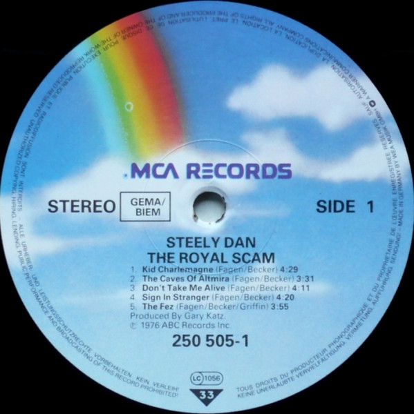 Steely Dan - The Royal Scam | MCA Records (250 505-1) - 3