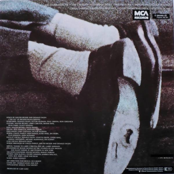 Steely Dan - The Royal Scam | MCA Records (250 505-1) - 2