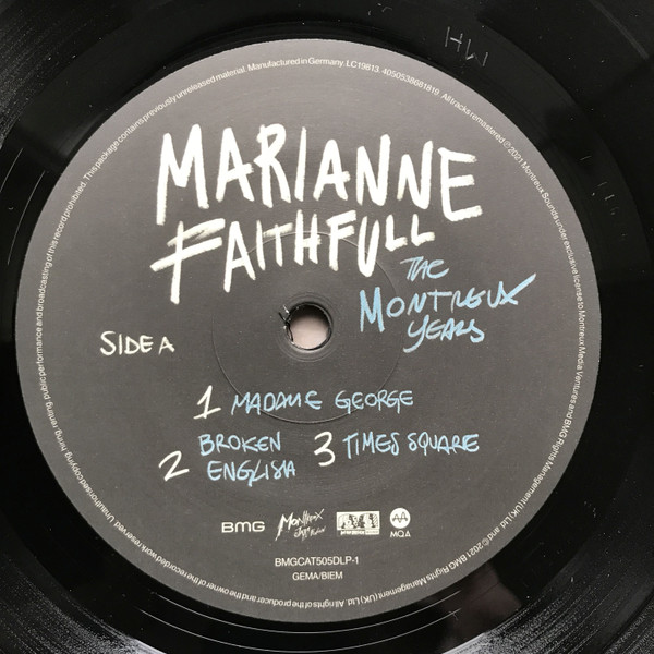 Marianne Faithfull - The Montreux Years | BMG (BMGCAT505DLP) - 3 Marianne Faithfull - The Montreux Years | BMG (BMGCAT505DLP) - 3