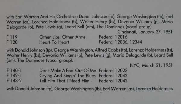 Esther Phillips - I Paid My Dues | Sing (1156) - 3