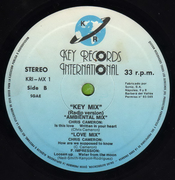 Various - Key Mix | Key Records Int. (KRI-MX-1) - 3