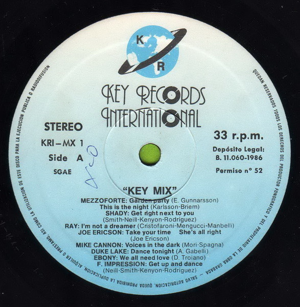 Various - Key Mix | Key Records Int. (KRI-MX-1) - 2