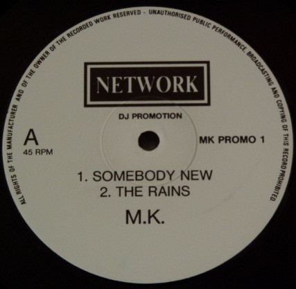 Marc Kinchen - Somebody New | Network Records (MK PROMO 1) - main