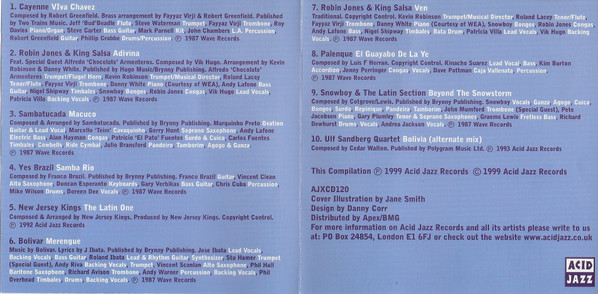 Various - Samba Del Verano (A Collection Of Samba Con Salsa From Acid Jazz Records) | Acid Jazz (AJXCD120) - 3