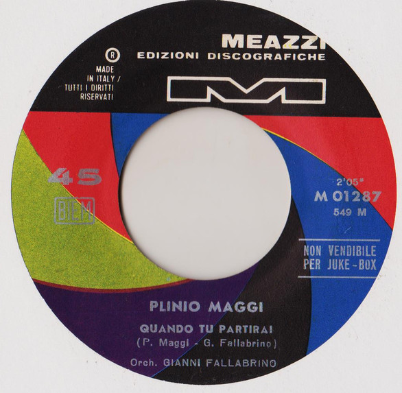 Plinio Maggi - Io Ti Amo | Meazzi (M 01287) - 2
