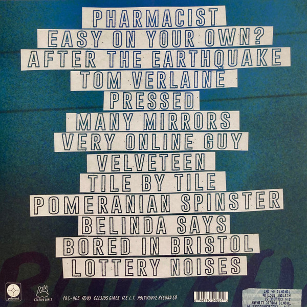 Alvvays - Blue Rev | Polyvinyl Record Company (PRC-465) - 2 Alvvays - Blue Rev | Polyvinyl Record Company (PRC-465) - 2