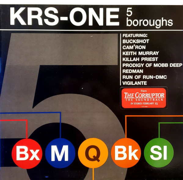 KRS-One - 5 Boroughs | Jive (01241-42565-1)