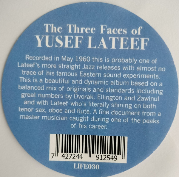 Yusef Lateef - The Three Faces Of Yusef Lateef | Life Goes On Records (Life030) - 3 Yusef Lateef - The Three Faces Of Yusef Lateef | Life Goes On Records (Life030) - 3