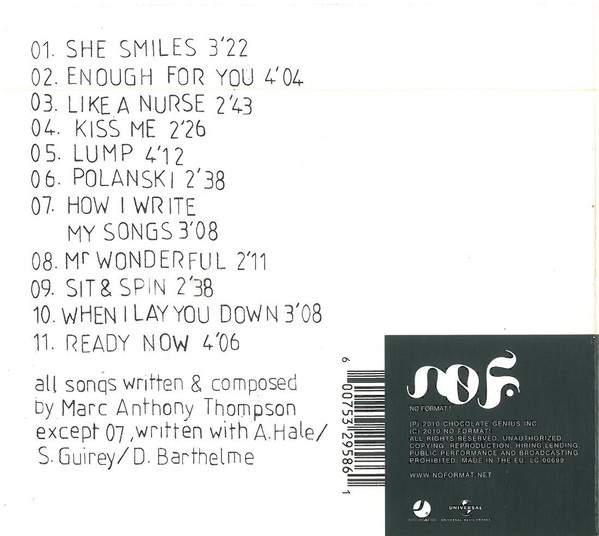 Chocolate Genius - Swansongs | No Format (NØF. 16) - 3