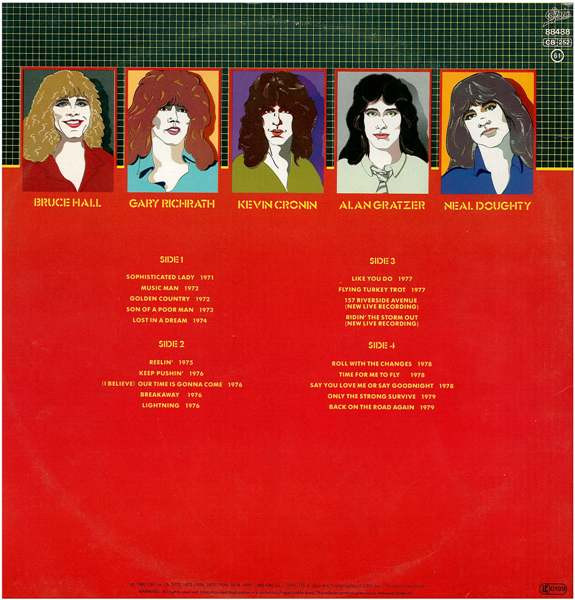 REO Speedwagon - A Decade Of Rock And Roll 1970 To 1980 | Epic (EPC 88488) - 2