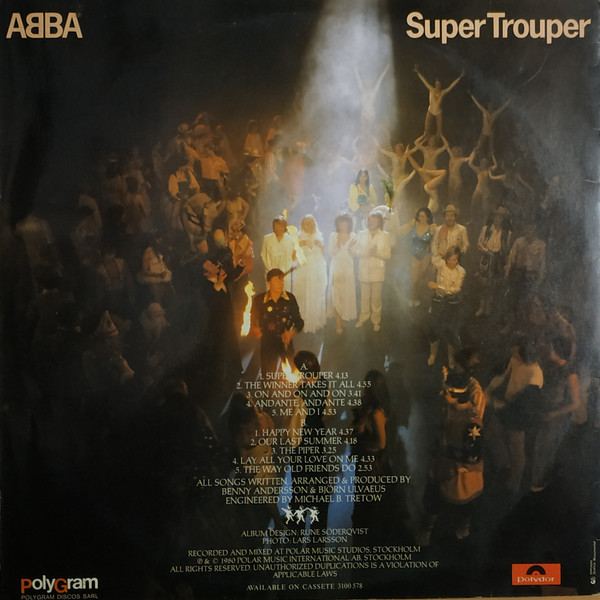 ABBA - Super Trouper | Polydor (2311 043) - 2