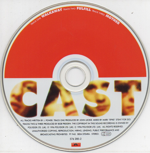 Cast - Walkaway | Polydor (576 285-2) - 3