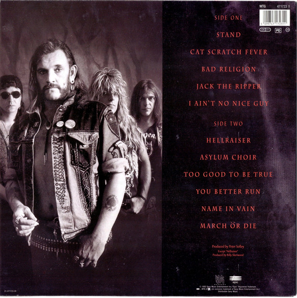 Motörhead - March Ör Die | Epic (471723 1) - 2 Motörhead - March Ör Die | Epic (471723 1) - 2