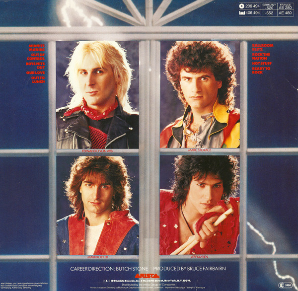 Krokus - The Blitz | Arista (206 494) - 2