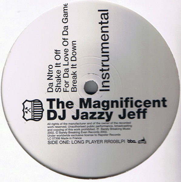 DJ Jazzy Jeff - The Magnificent LP Instrumental | Rapster Records (RR008LPI) - 3 DJ Jazzy Jeff - The Magnificent LP Instrumental | Rapster Records (RR008LPI) - 3