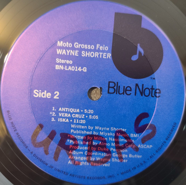 Wayne Shorter - Moto Grosso Feio | Blue Note (BN-LA014-G) - 4