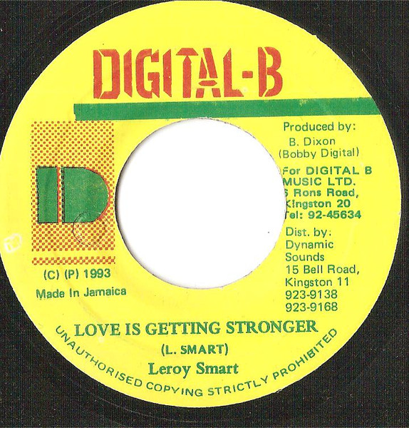 Leroy Smart - Love Is Getting Stronger | Digital-B (none)
