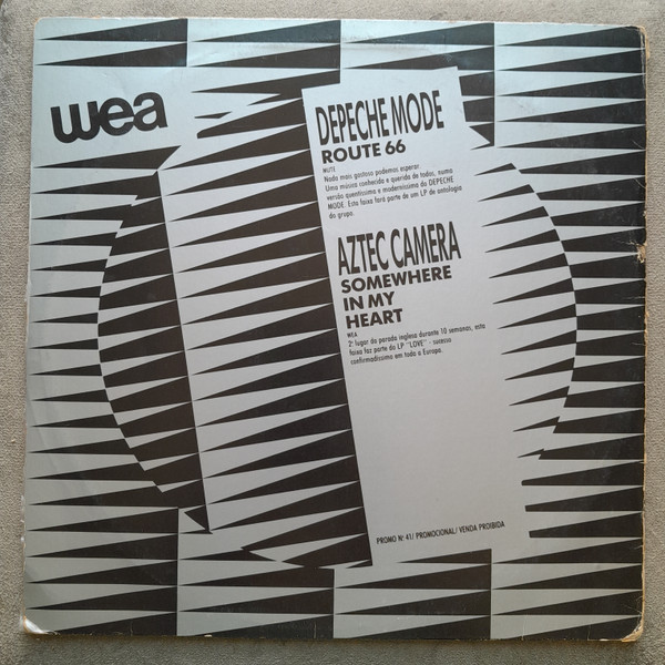Various - Promo - Disco Internacional N° 41 | WEA (6WP.0044) - 2