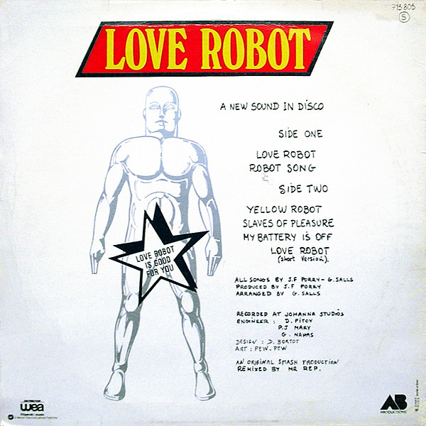 Love Robot - Love Robot | AB Productions (713 805) - 2 Love Robot - Love Robot | AB Productions (713 805) - 2