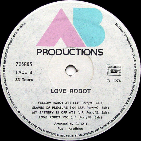 Love Robot - Love Robot | AB Productions (713 805) - 4 Love Robot - Love Robot | AB Productions (713 805) - 4