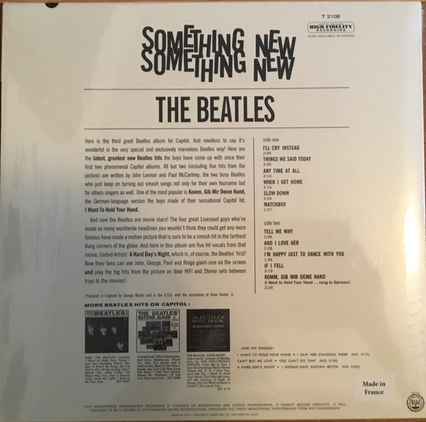 The Beatles - Something New | Capitol Records (0602468019831) - 2 The Beatles - Something New | Capitol Records (0602468019831) - 2