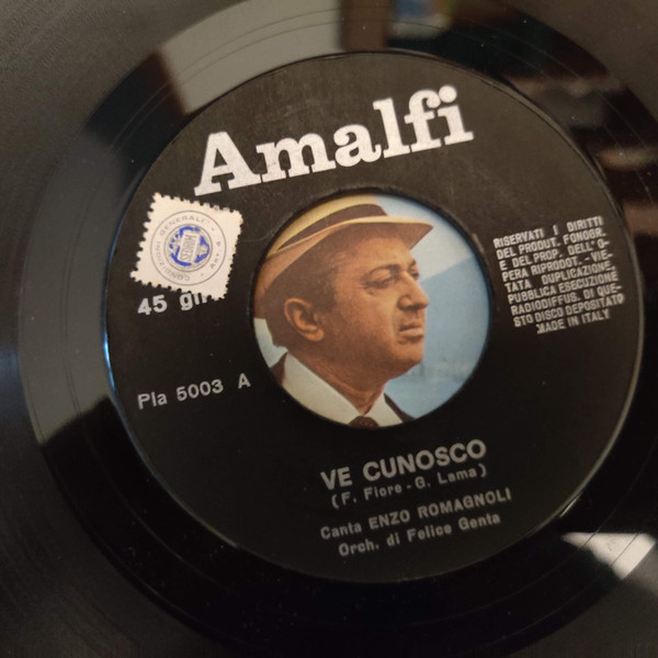 Enzo Romagnoli - Ve Cunosco / 'O Pate | Adler (5003) - 4