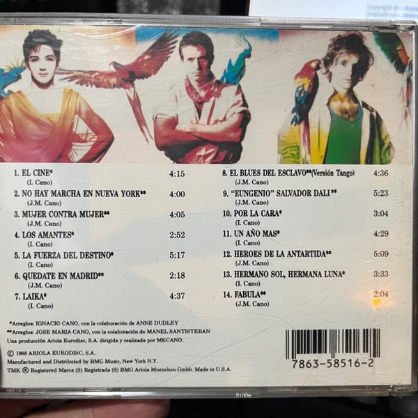 Mecano - Descanso Dominical | Ariola (8516-2-RL) - 4
