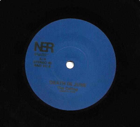 Death In June - She Said Destroy / The Calling | New European Recordings (BAD VC 6) - 4