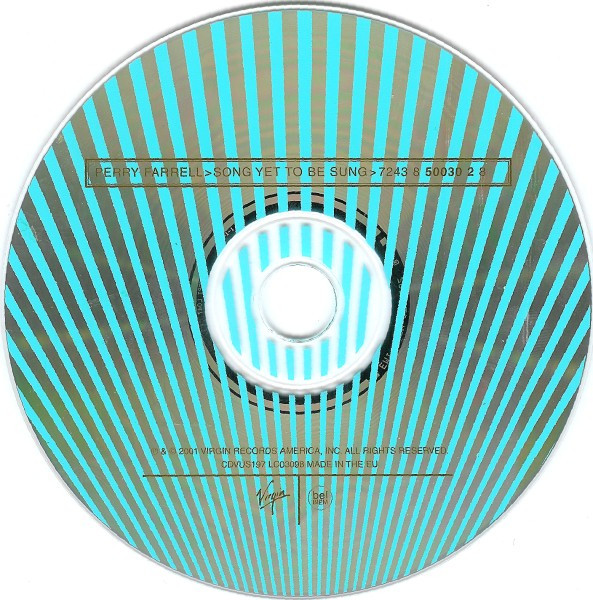 Perry Farrell - Song Yet To Be Sung | Virgin (7243 8 50030 2 8) - 3 Perry Farrell - Song Yet To Be Sung | Virgin (7243 8 50030 2 8) - 3