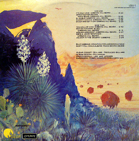 ZZ Top - Tejas | London Records (LDU 1) - 3 ZZ Top - Tejas | London Records (LDU 1) - 3