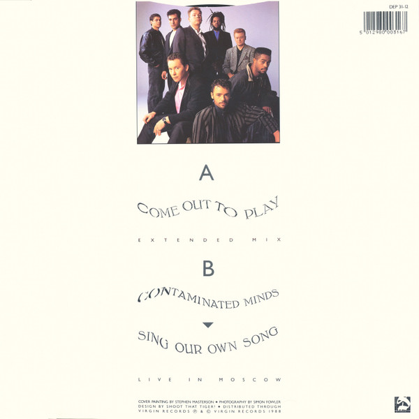 UB40 - Come Out To Play | DEP International (DEP 31-12)