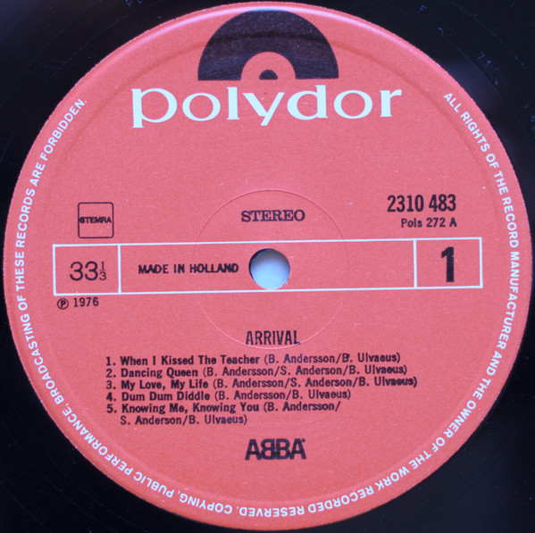 ABBA - Arrival | Polydor (2310 483) - 3